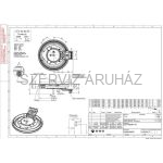 ELEKTROMOS FŐZŐLAP ø 145 mm 1500W 400V