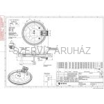 ELEKTROMOS FŐZŐLAP ø 180 mm 2000W 400V